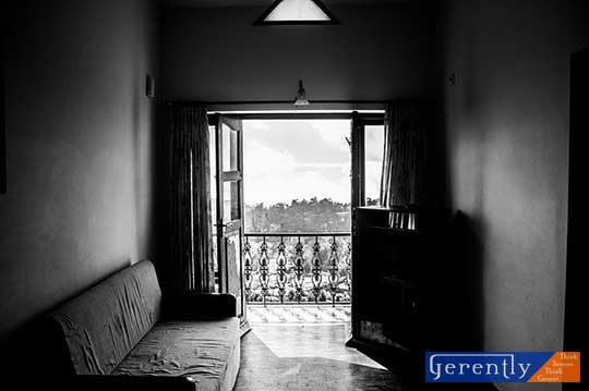 What really matters in life? 3 room with basic necessities